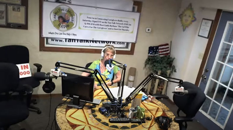 Connecting Caregivers Radio with Carolyn Brooker, Reflexologist & Chris Gaunt – Woofs for Warriors