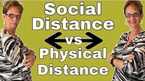 Social Distance vs Physical Distance