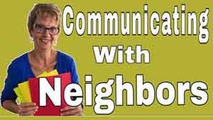 Creative Way to Communicate With Elderly Neighbors