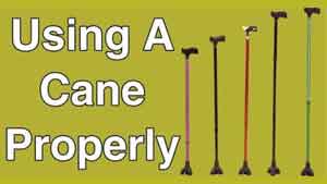 Tuesday’s Tip for Caregivers – Best Way To Use A Cane