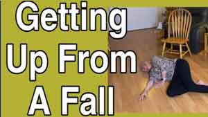 How to Get Up From A Fall – Tuesday’s Tip for Caregivers