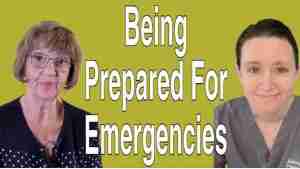 Being Prepared For Emergencies – Tuesday’s Tip for Caregivers