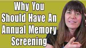 Why You Should Have An Annual Memory Screening – Tuesday’s Tip for Caregivers