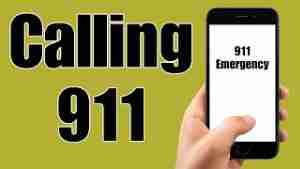 Calling 911 – Tuesday’s Tip for Caregivers